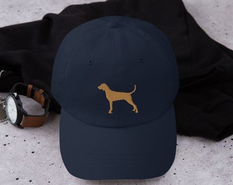 Bluetick coonhound hat, baseball bluetic dog hat
