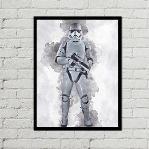 STORMTROOPER Stormtrooper Poster Stormtrooper Digital - Etsy