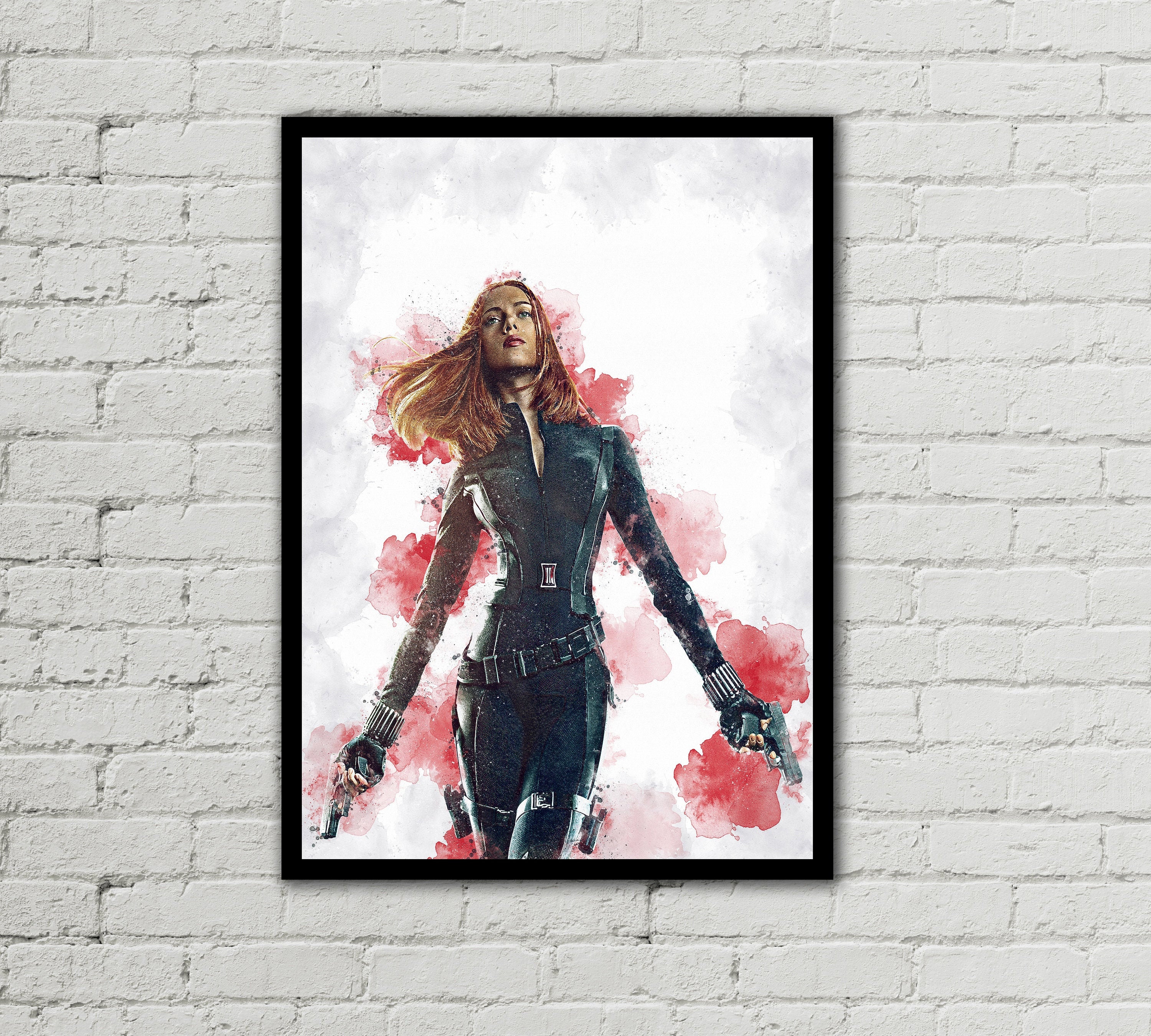 Black Widow Marvel Avengers Poster