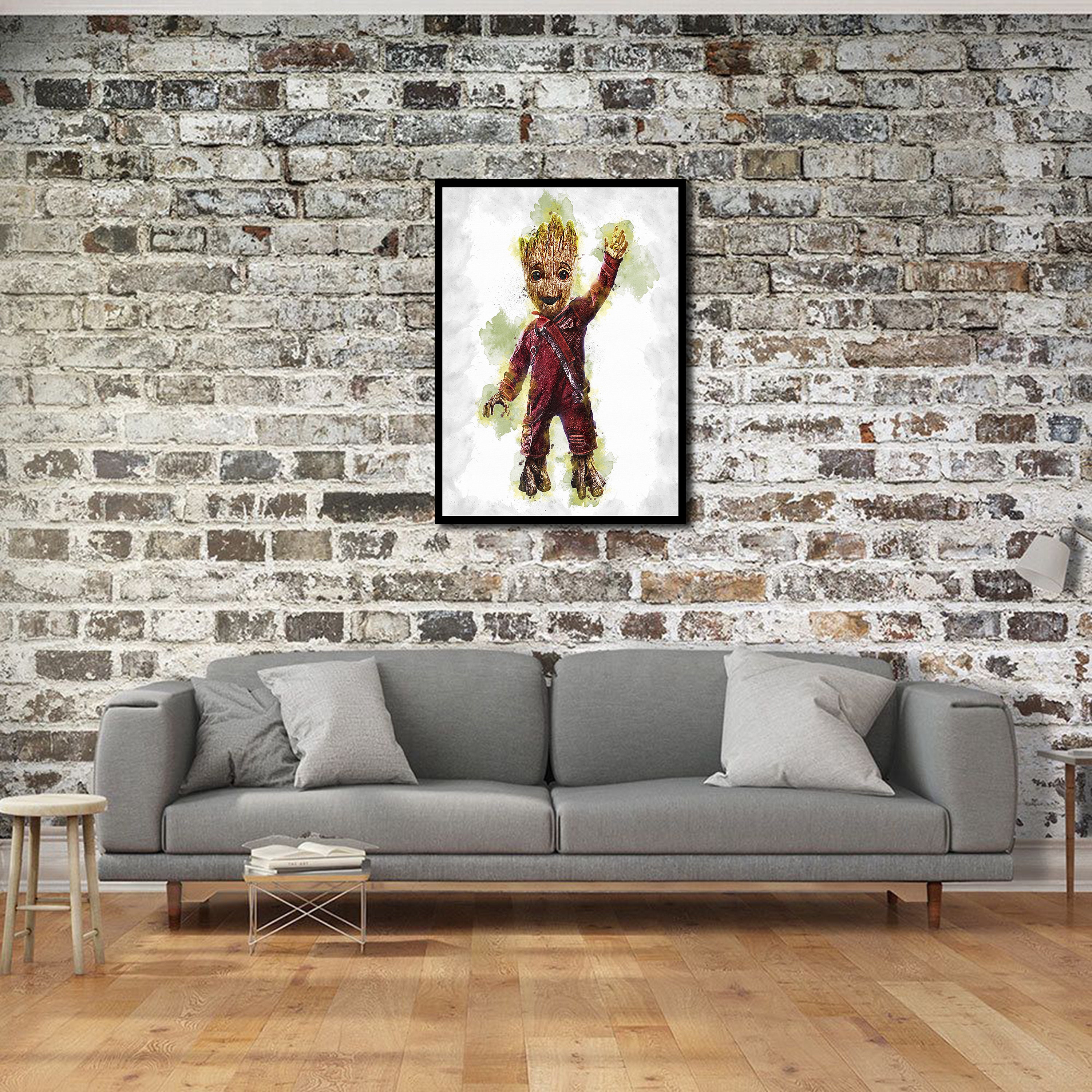 BABY GROOT Baby Groot Poster Marvel Poster Wächter der Galaxy