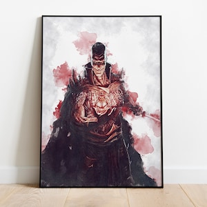 DARTH BANE POSTER - Star Wars Poster - Sith Poster - Unframed Poster - Canvas Poster - Star Wars Print - Watercolor Art - Fan Art - Wall Art