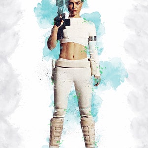 PADME AMIDALA Padme Amidala Poster Padme Amidala Digital Star Wars ...