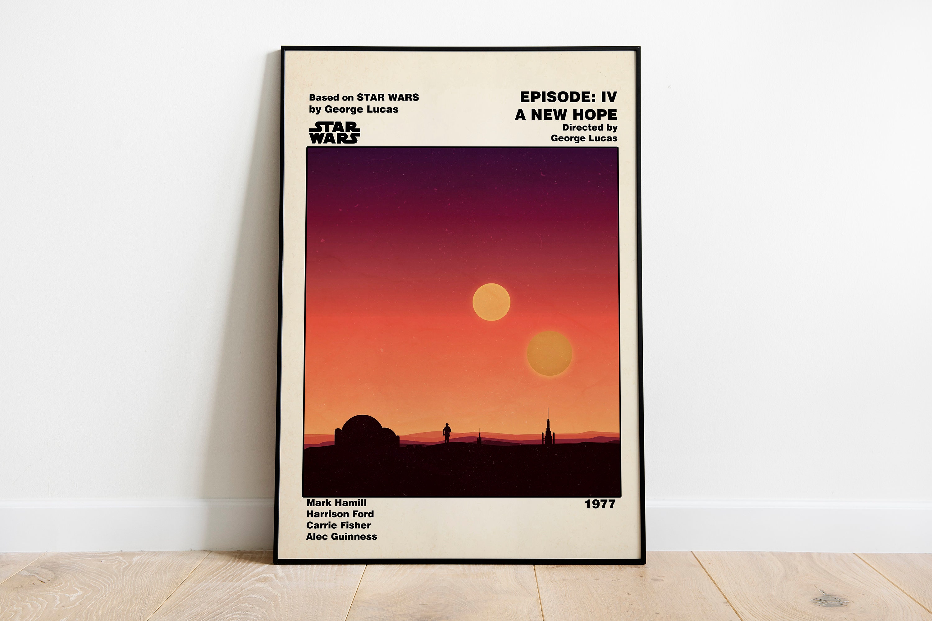 NEW HOPE - New Hope Poster - Star Wars Poster - Episode IV Poster 