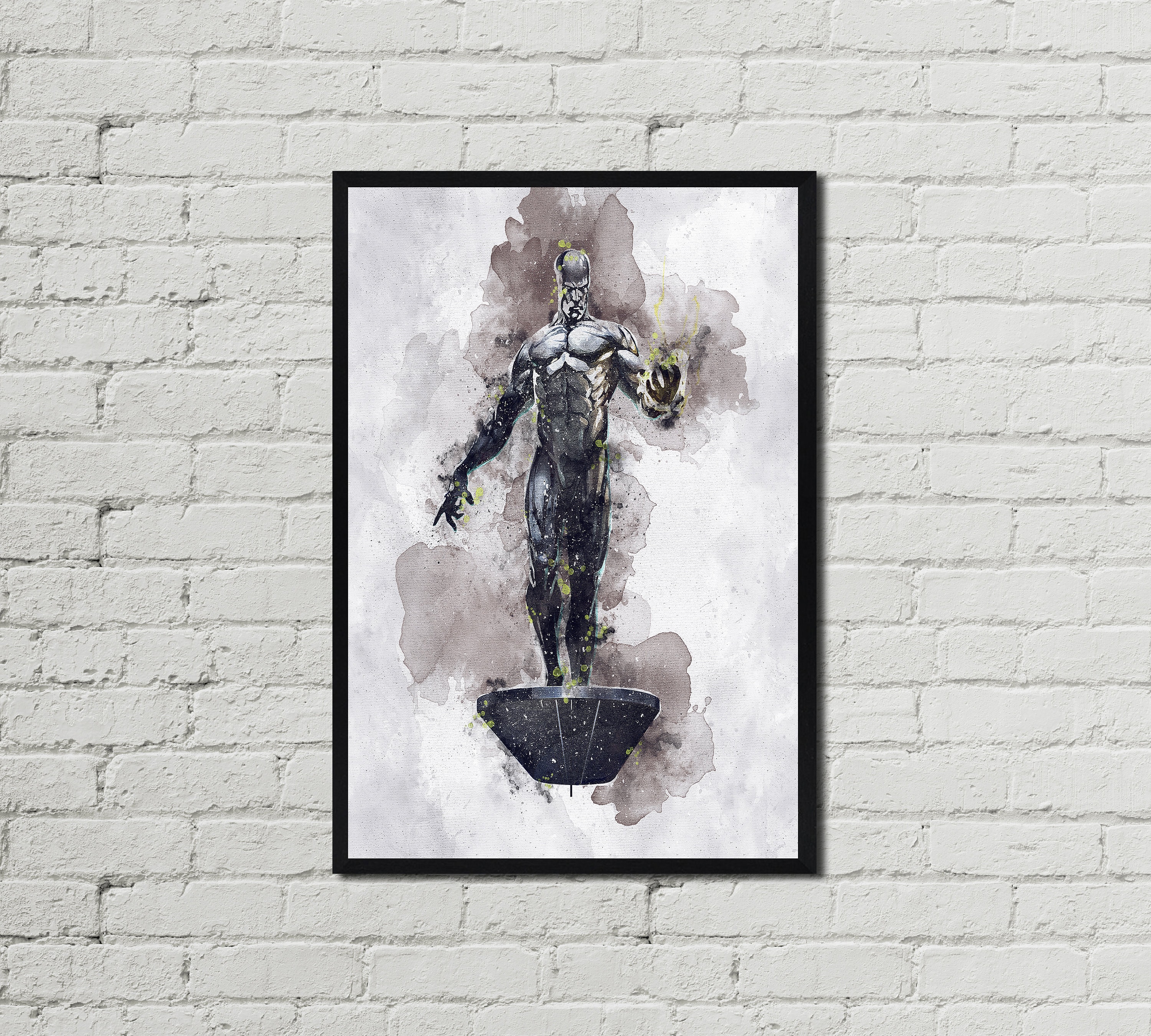 SILVER SURFER - Silver Surfer Digital - Marvel Poster - Digital