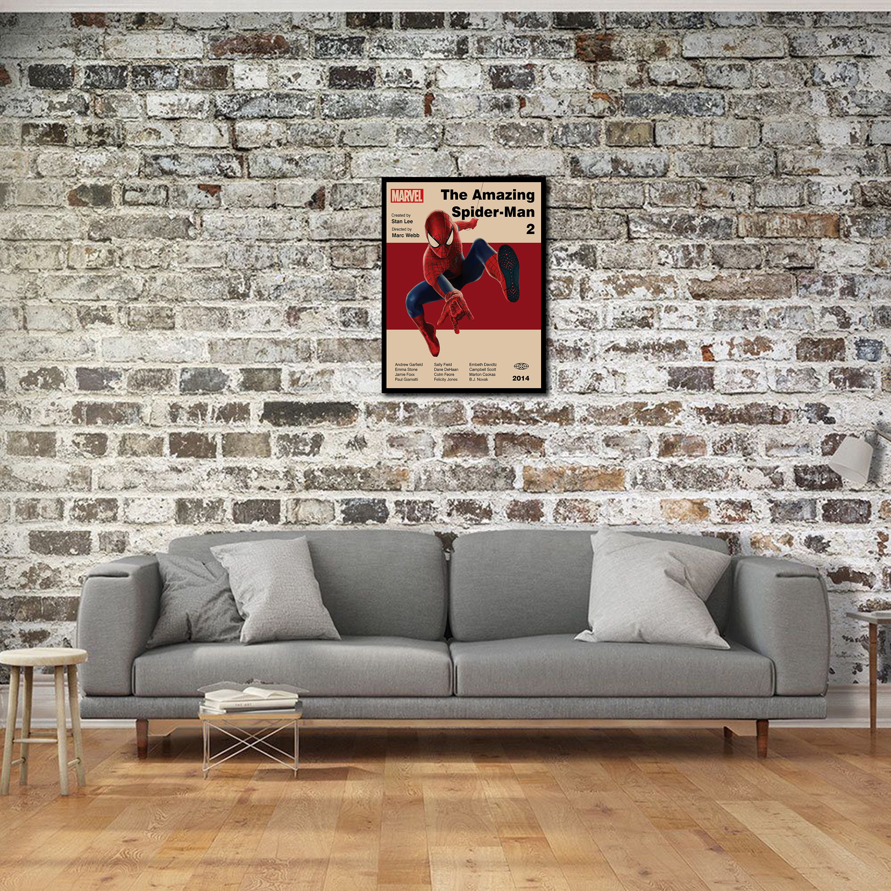 Spider-Man : Across The Spider-Verse Poster du film Spiderman sur toile pour décoration de salle de jeux, chambre à coucher (homme - 5,4 x 45,7 cm sans cadre Spider-Man : Across The Spider-Verse Poster du film Spiderman sur toile pour décoration de salle de jeux, chambre à coucher (homme - 5,4 x 45,7 cm sans cadre