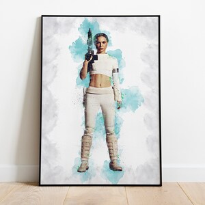 PADME AMIDALA - Padme Amidala Poster - Padme Amidala Digital - Star ...