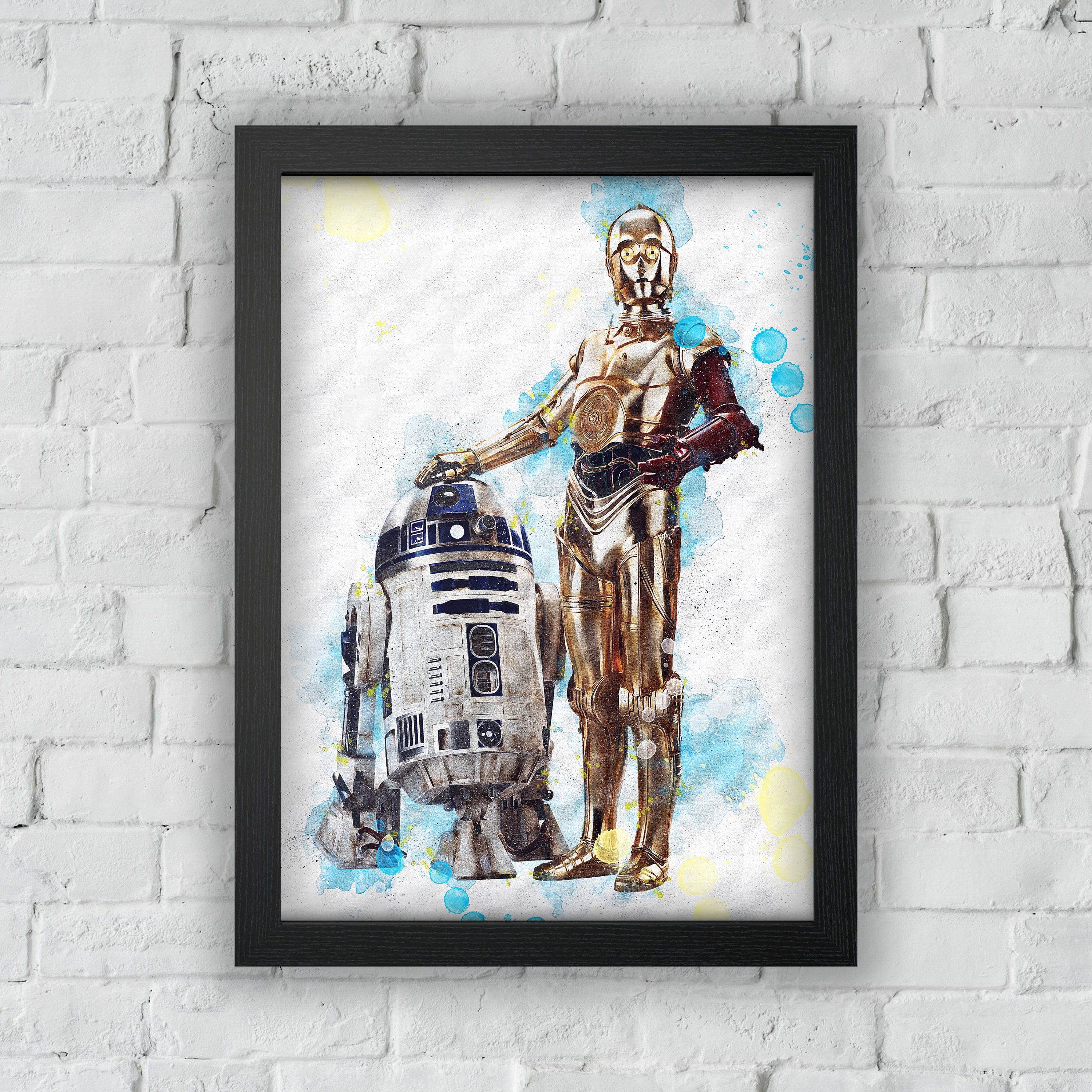 R2-D2 & C3PO ポスター - R2-D2 - C3PO - スターウォーズ ポスター