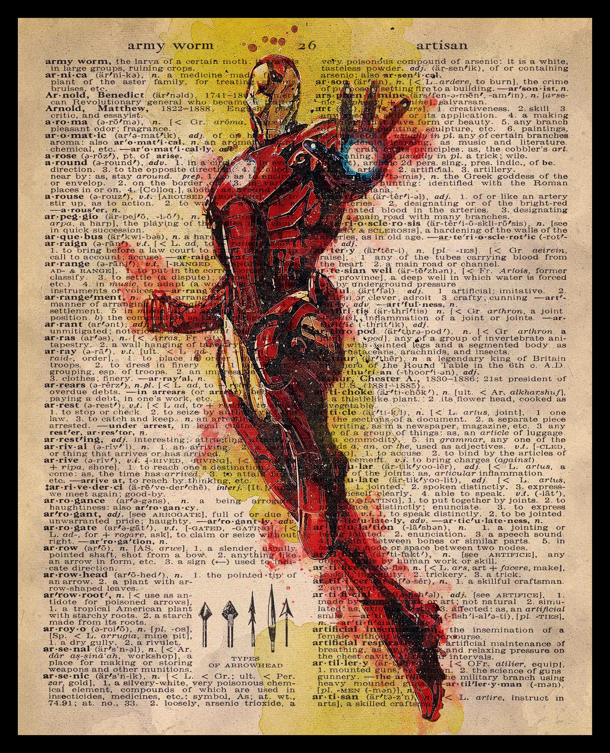 Marvel Avengers Poster Set - Captain America, Iron Man, Thor, Hulk ...