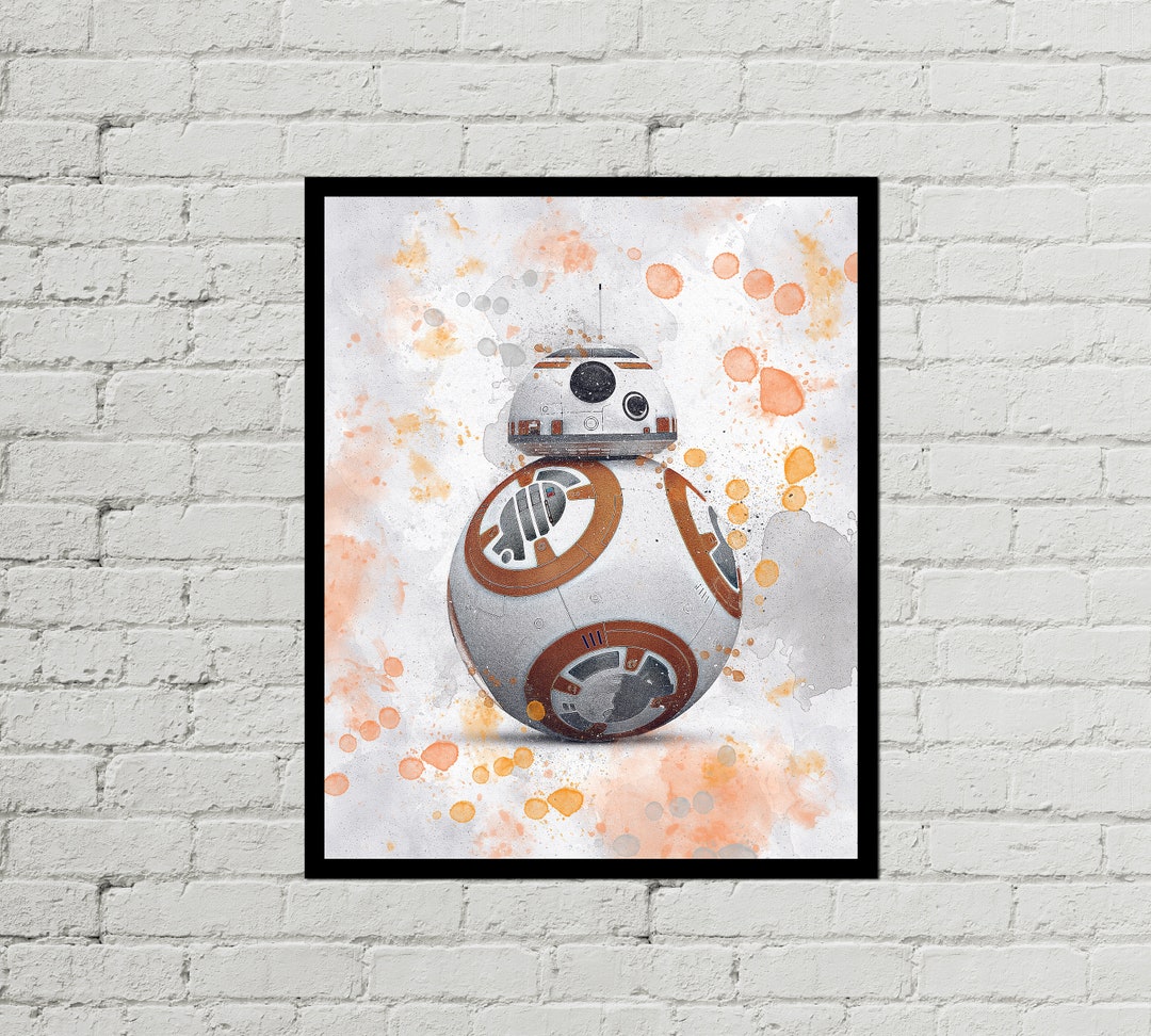 BB-8 BB-8 Poster BB-8 Digital Star Wars Poster Digital - Etsy