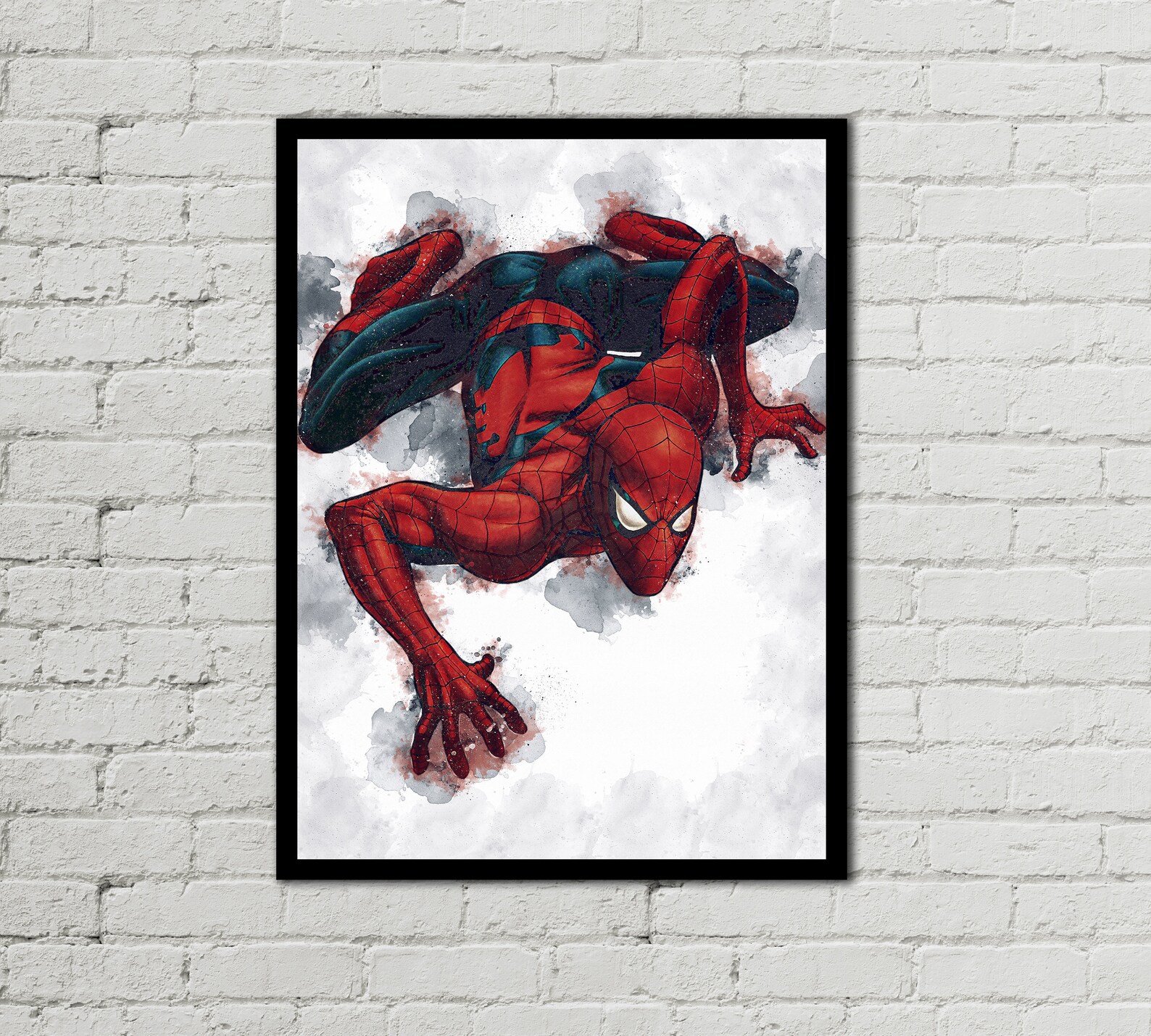 SPIDERMAN Spiderman Poster Spiderman Digital Marvel | Etsy