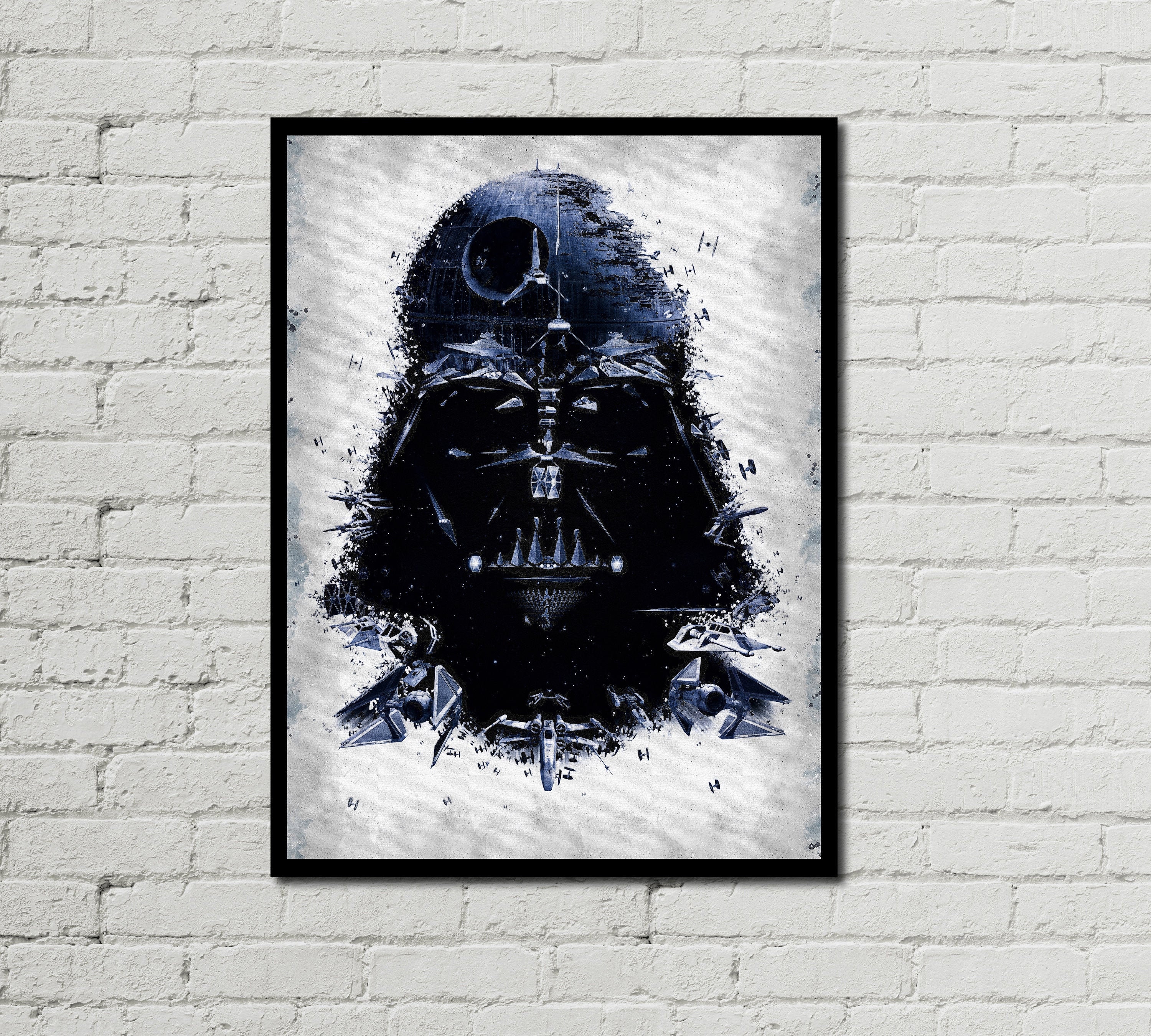 Darth Vader Wall Art - Etsy