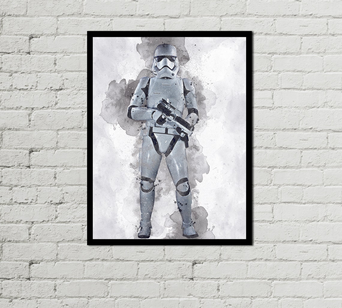 STORMTROOPER Stormtrooper Poster Stormtrooper Digital - Etsy