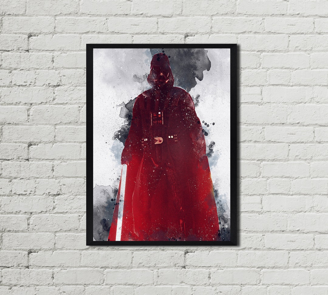 DARTH VADER - Darth Vader Poster - Darth Vader Digital - Star Wars ...