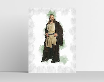 STARWARS クワイガン・ジン、オビワン クワイ＝ガン・ジン役リーアム・ニーソン、「オビ＝ワン」出演事実を