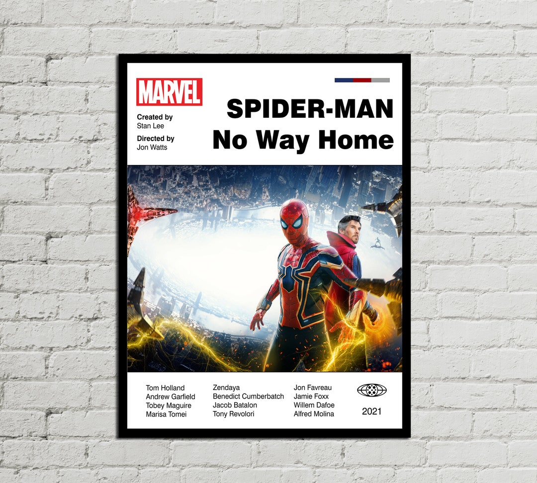 SPIDERMAN POSTER Spider-man Print Mid Century Modern - Etsy