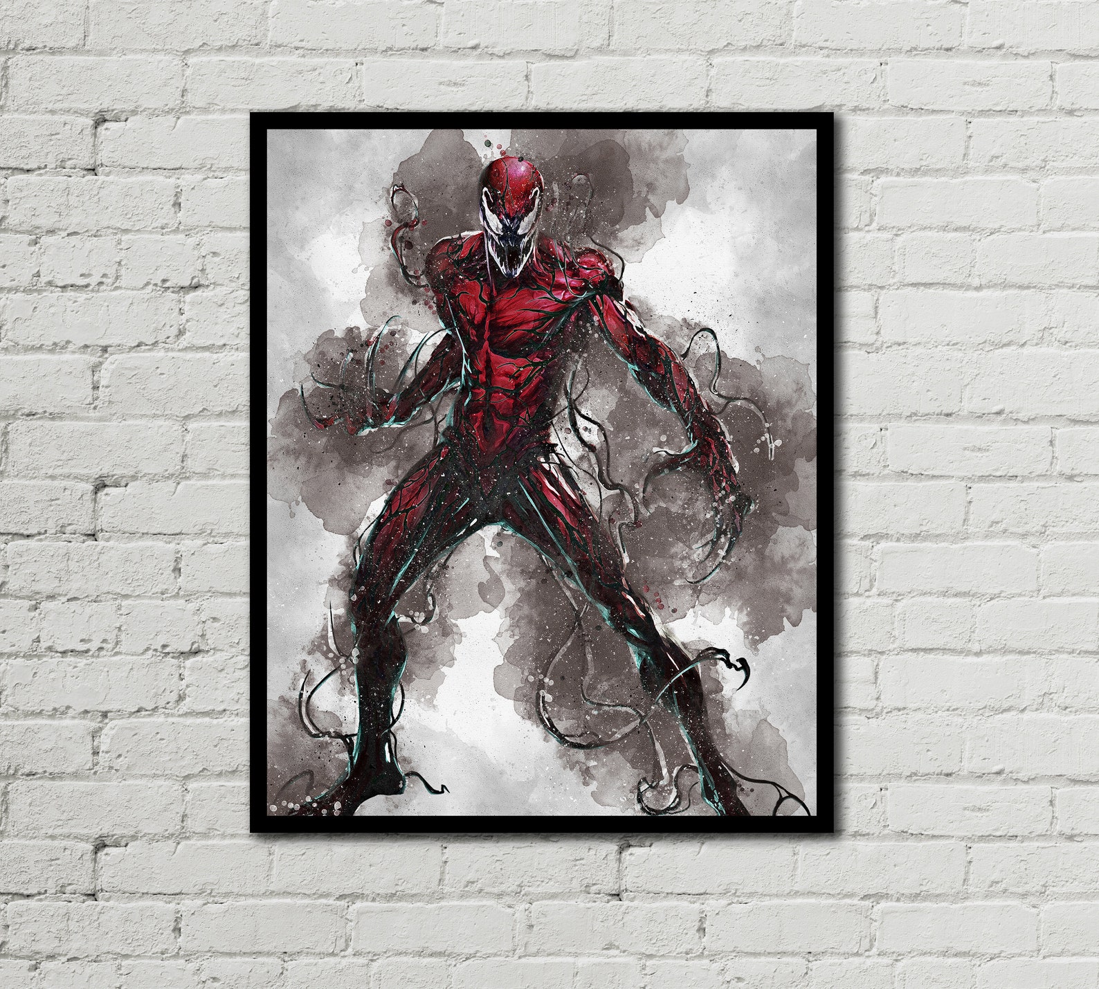 CARNAGE Carnage Poster Carnage Digital Marvel Poster Etsy