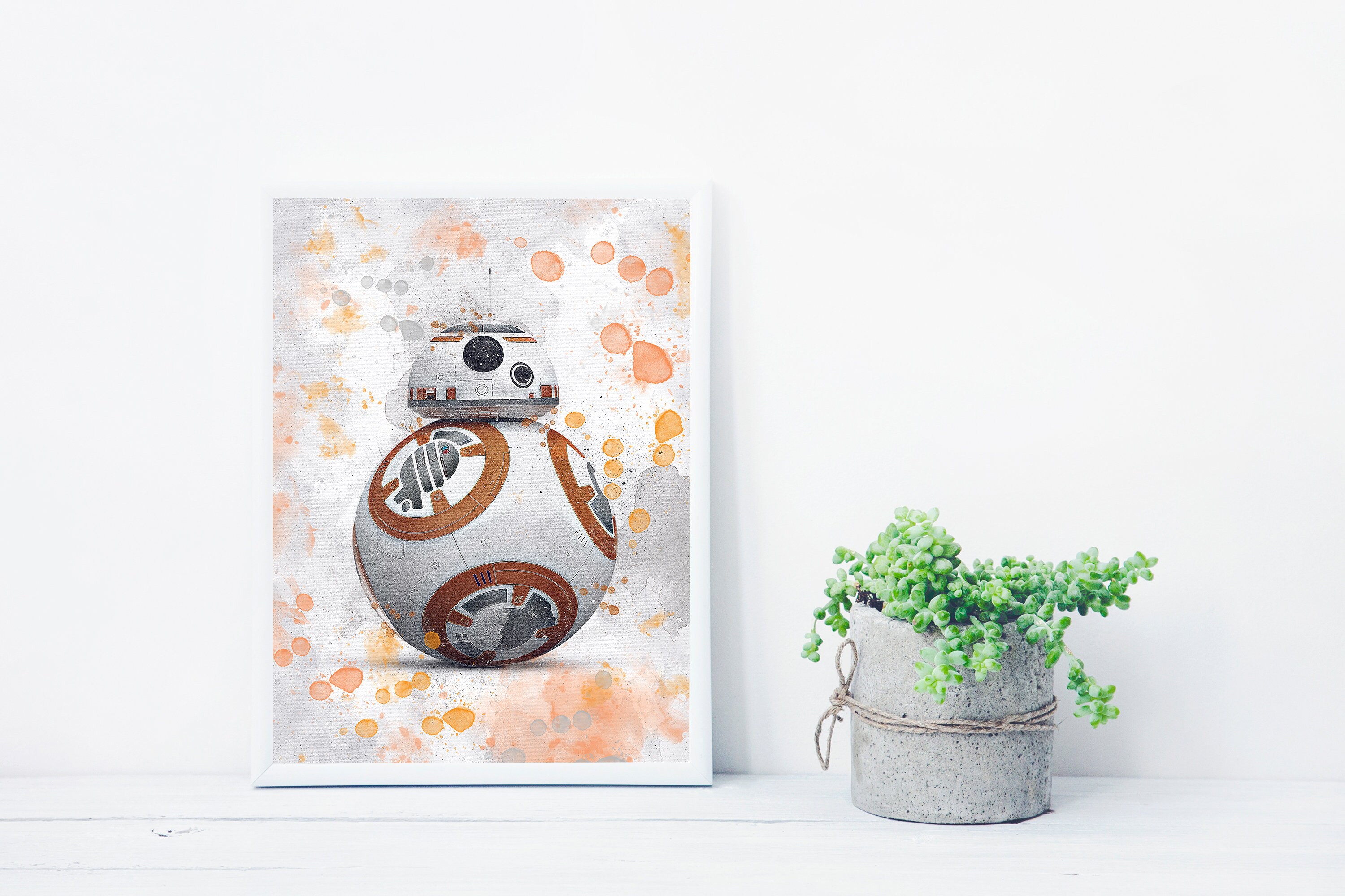 BB-8 BB-8 Poster BB-8 Digital Star Wars Poster Digital | Etsy Canada