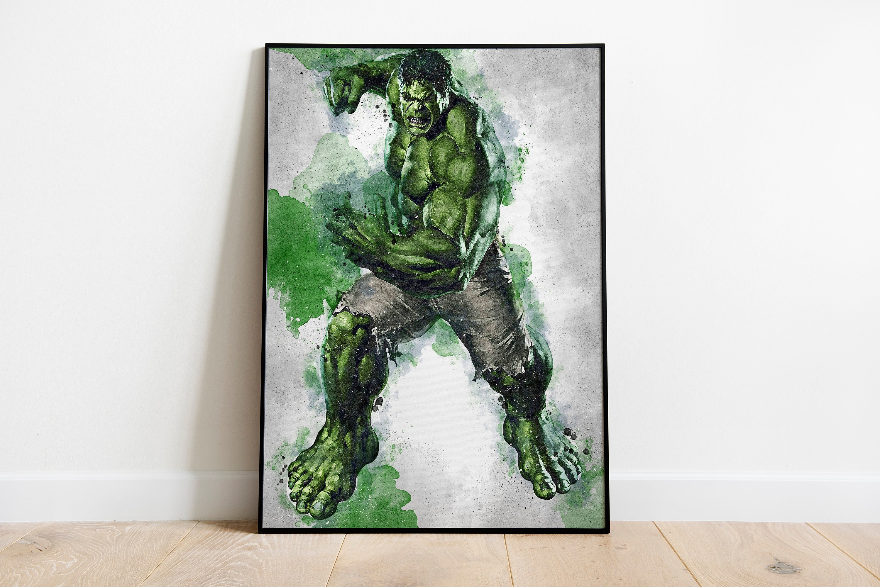 The Avenger Hulk Block Giant Wall Art Poster