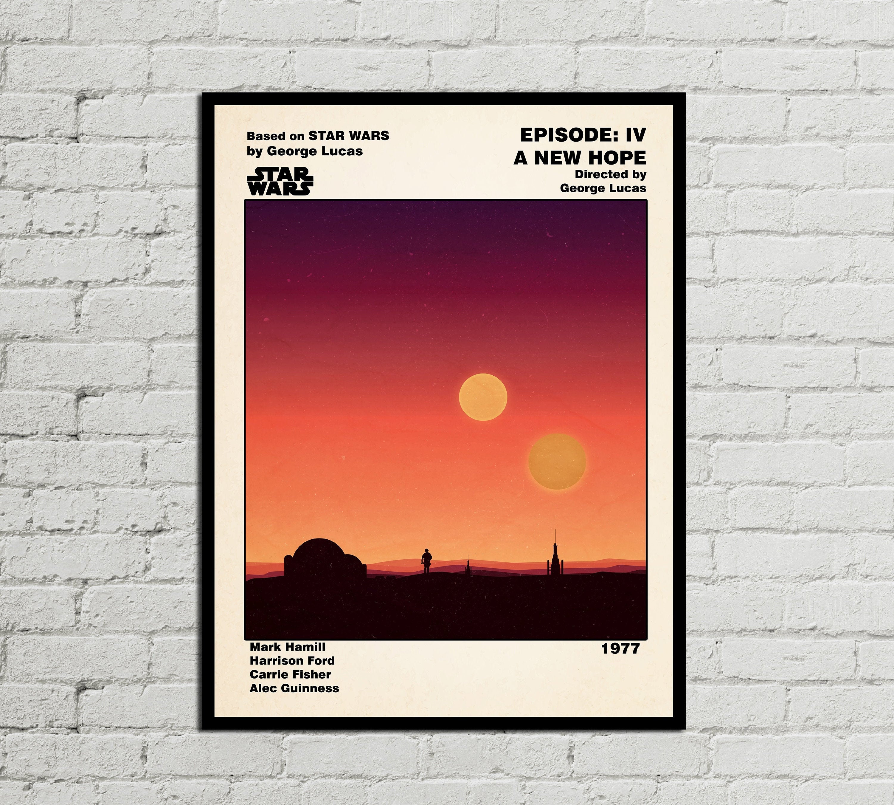 nederlaag Samengroeiing Ongelofelijk NEW HOPE New Hope Poster Star Wars Poster Episode IV - Etsy