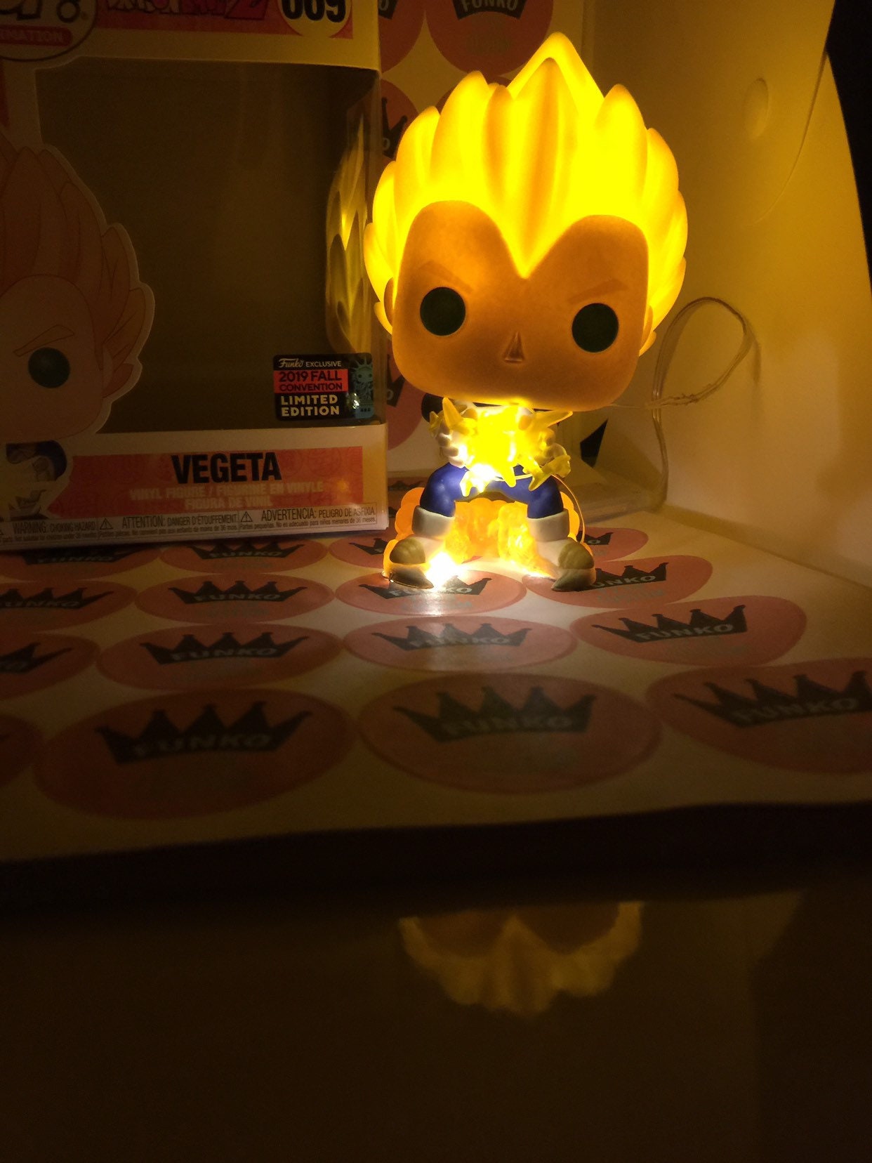 Funko Pop Vegeta Final Flash Custom 