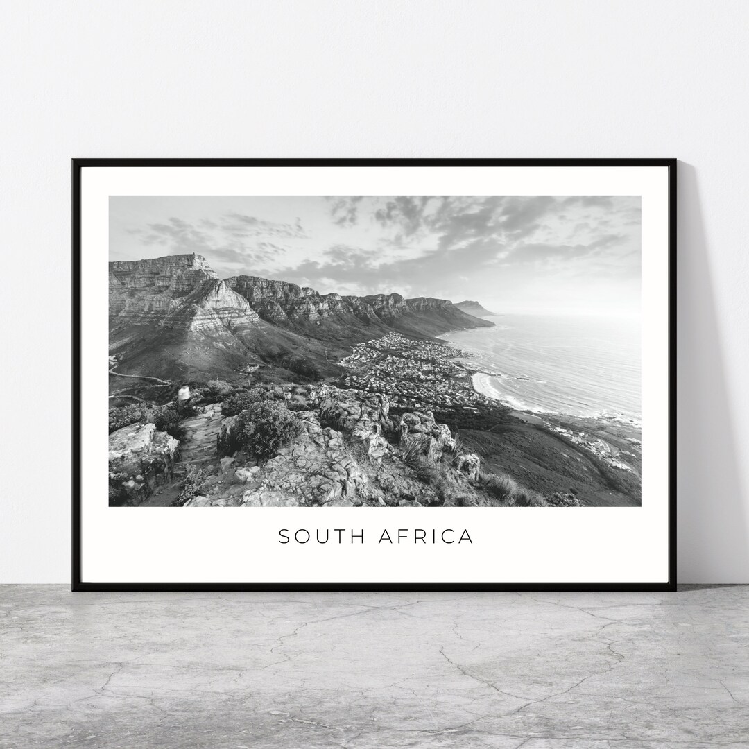 South Africa Wall Art South Africa Home Decor Table Mountain South