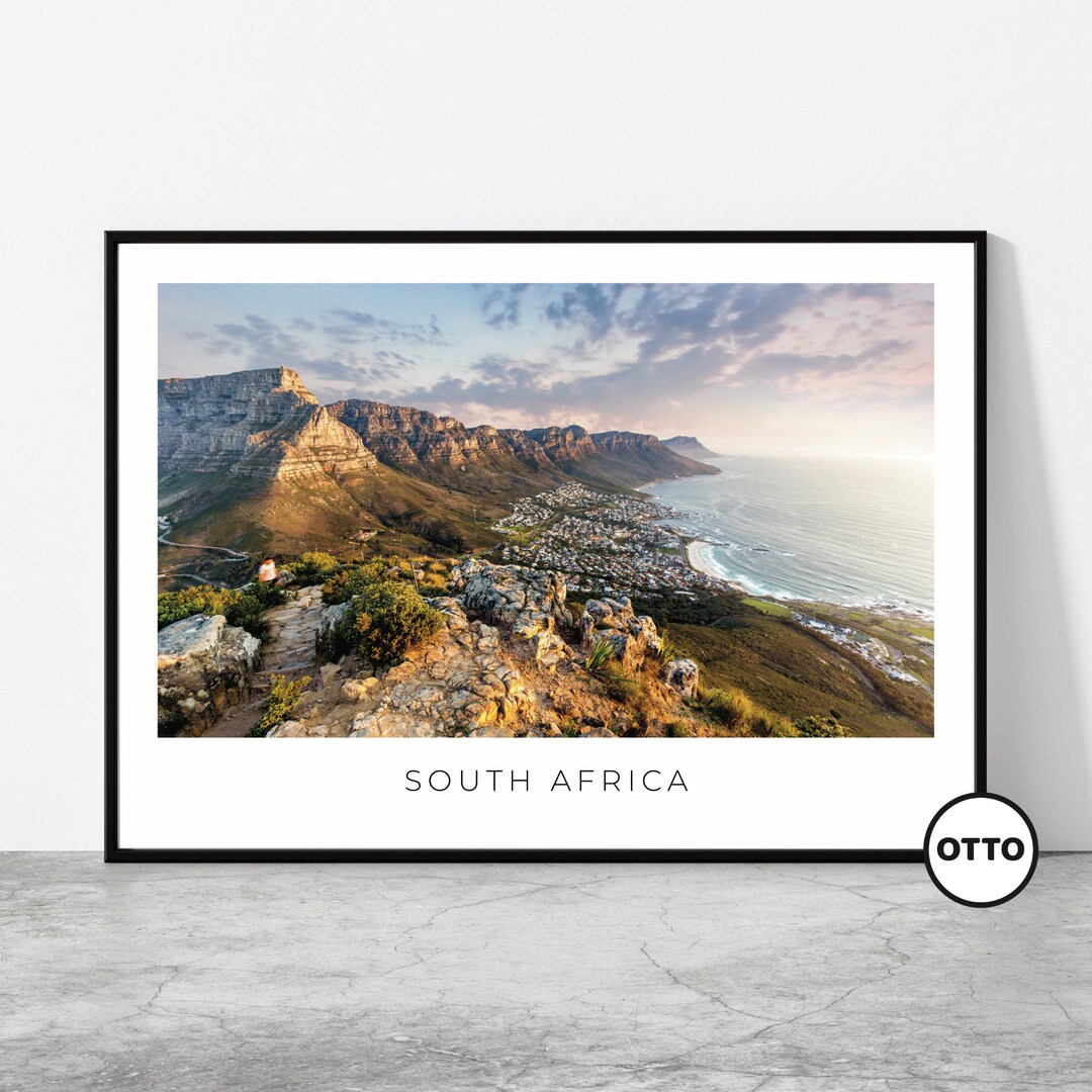 South Africa Wall Art | South Africa Home Decor | Table Mountain, Cape ...