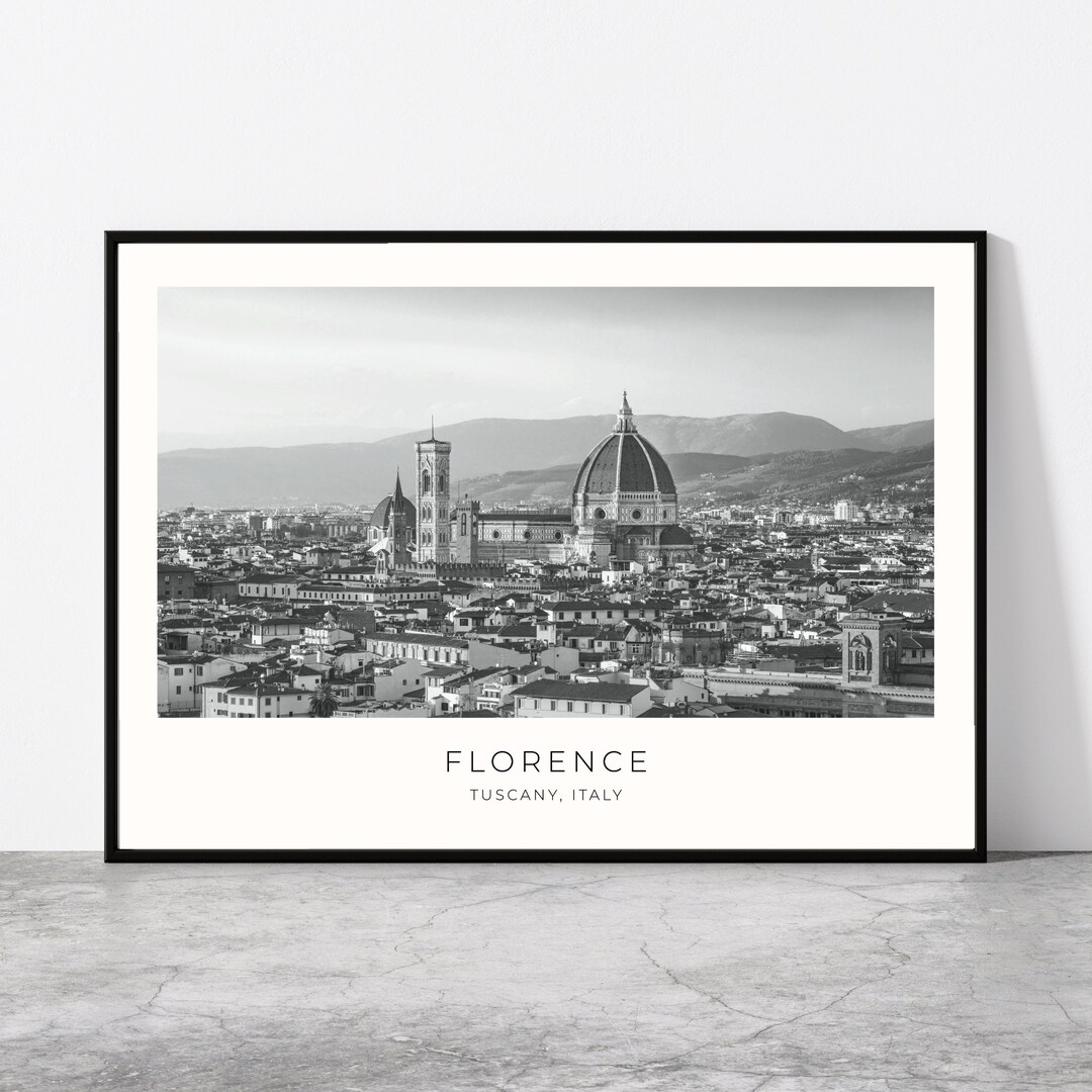Florence Wall Art Florence Artful Travel Poster Print Photo Cathedral