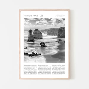 Twelve Apostles Wall Art | 12 Apostles Home Decor | Great Ocean Road, Port Campbell, Victoria | Artful Travel Gift | Australia Poster Print