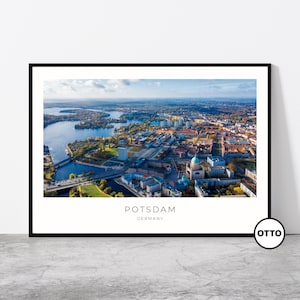 Potsdam Wall Art | Potsdam Home Decor Print | Brandeburg Art Travel Poster | Artful Photo Travel Gift Memento Idea | Germany