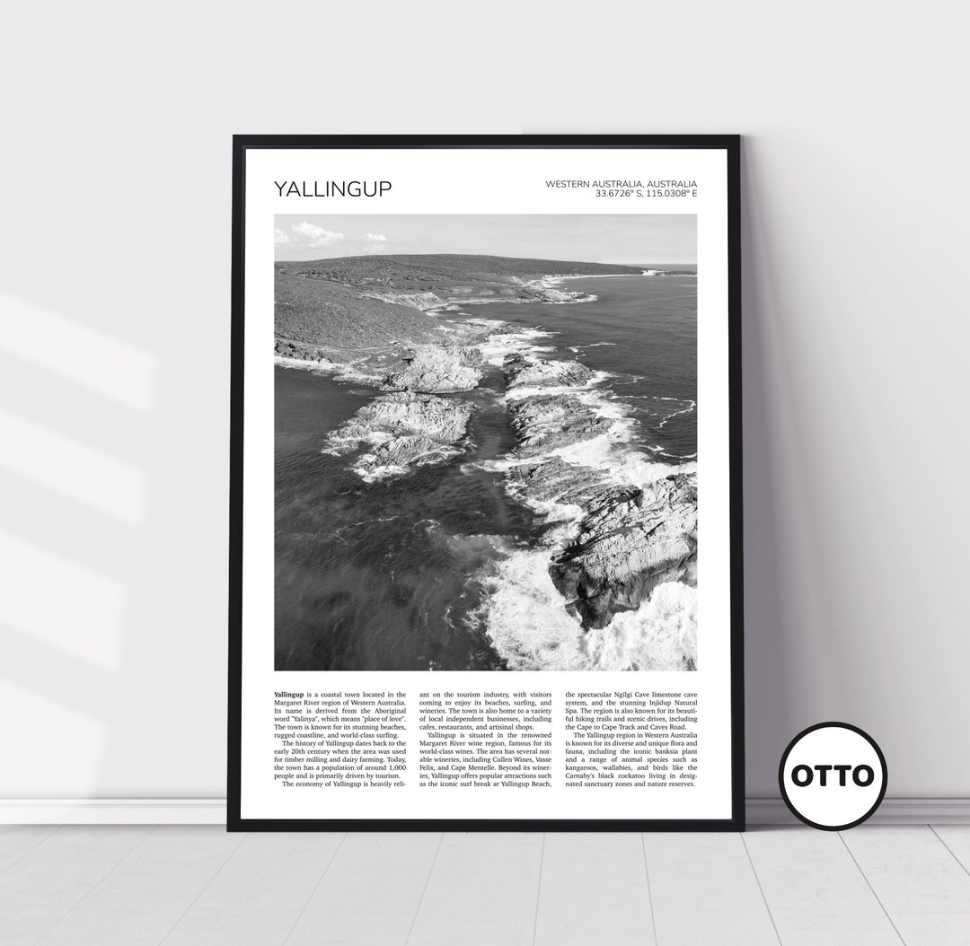 Yallingup Wall Art | Yallingup Home Decor Print | Canal Rocks Art ...