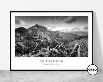 Sa Calobra Wall Art | Sa Calobra Home Decor Print | Landscape Art Poster Artful Travel Gift | Mallorca, Majorca, Balearic Islands, Spain