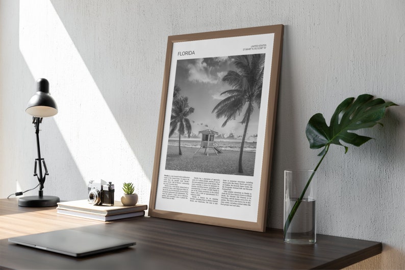 Florida Wall Art Fort Lauderdale, Florida Artful Travel Poster Print