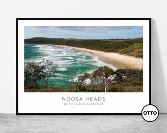 Noosa Heads-print nr. 2, Noosa Heads-muurkunst, Noosa Heads-poster