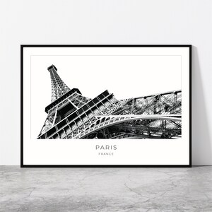 Paris Wall Art | Eiffel Tower, Paris Home Decor Print | Art Travel Poster | Artful Photo Travel Gift Memento Idea | France