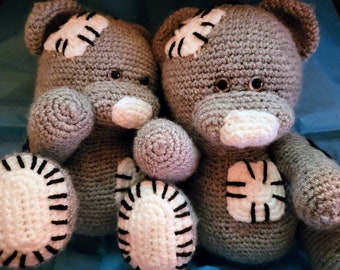 Patchwork teddy bear
