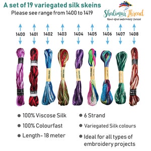 Silk Embroidery Thread, Embroidery Floss, Cross Stitch Thread, Sewing Thread, Hand Quilting, Hand Embroidery, Bracelet Thread