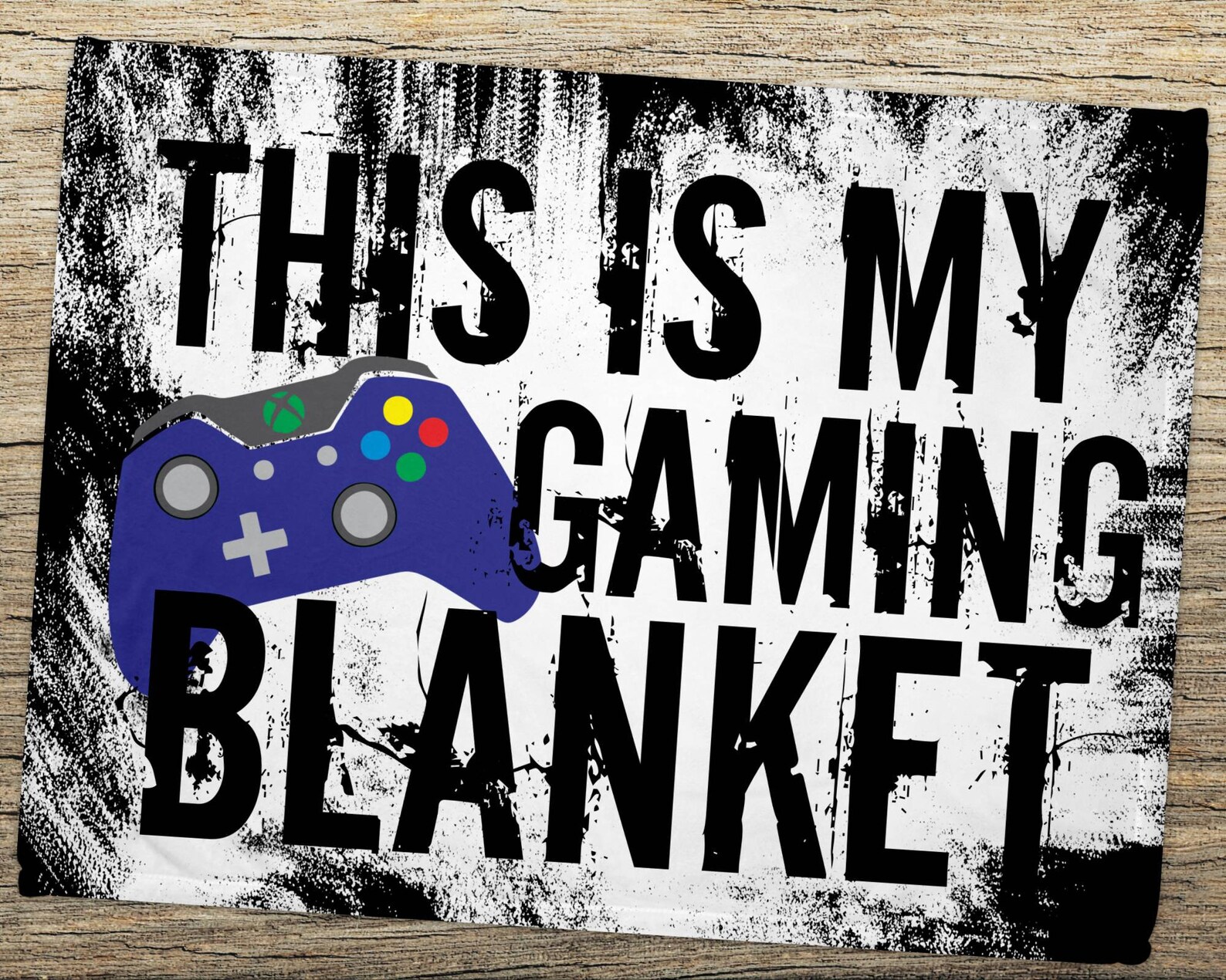 This is My Gaming Blanket Xbox Game Blanket Gift for Him Etsy