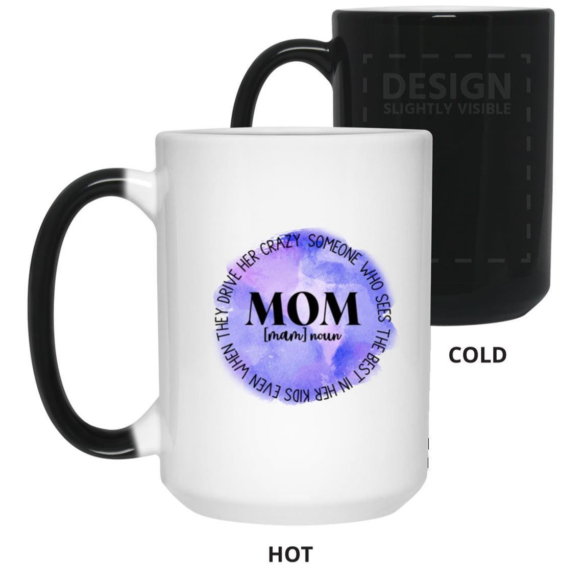Mom Noun Definition Coffee Mug Funny Mom Mug Fun Etsy