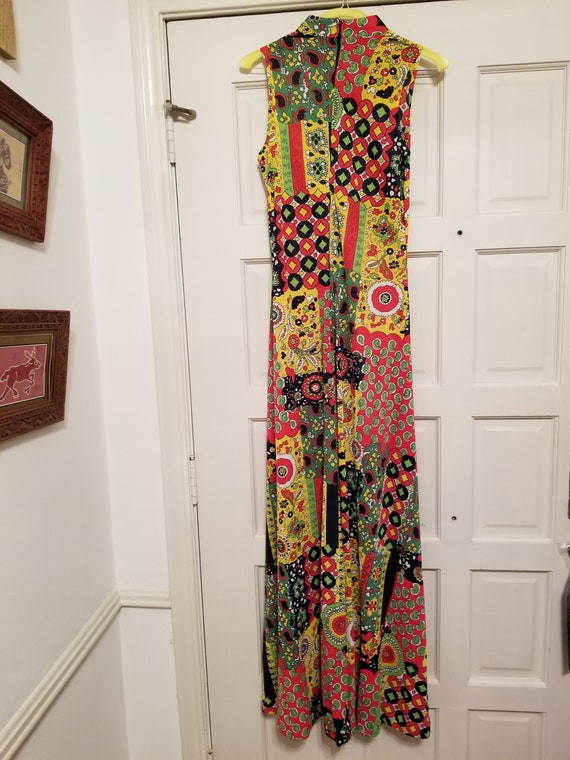Fritzi of California Psychedelic wide-leg jumpsuit