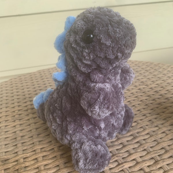 Inspired by* godzilla plush toy dinosaur soft plushie dino toy handmade plushie handmade gifts for boys cute dinosaur plushie