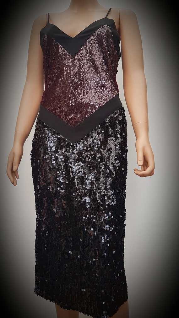 glitter flapper dress