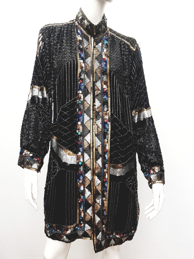 sequin caftan
