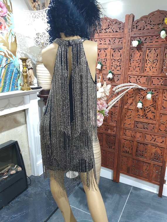 20's Great Gatsby Beaded Flapper, Downton Abbey F… - image 10