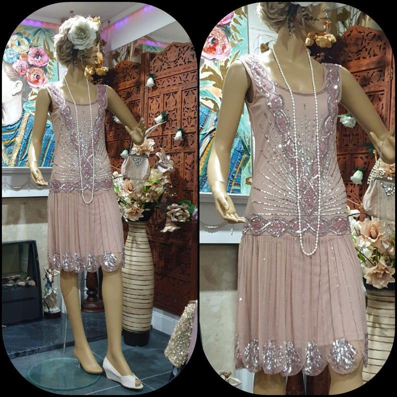 tie waist dress Connor Silk Set Vintage 1950s Inspired Pinafore Size:30W L34 nyedress
