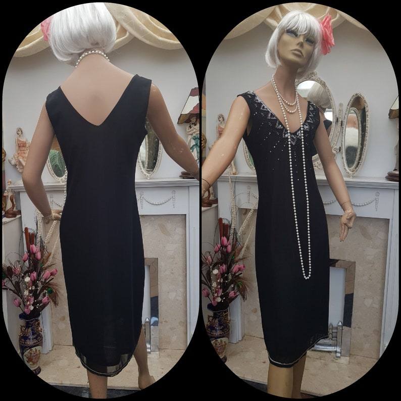 flapper cocktail dress