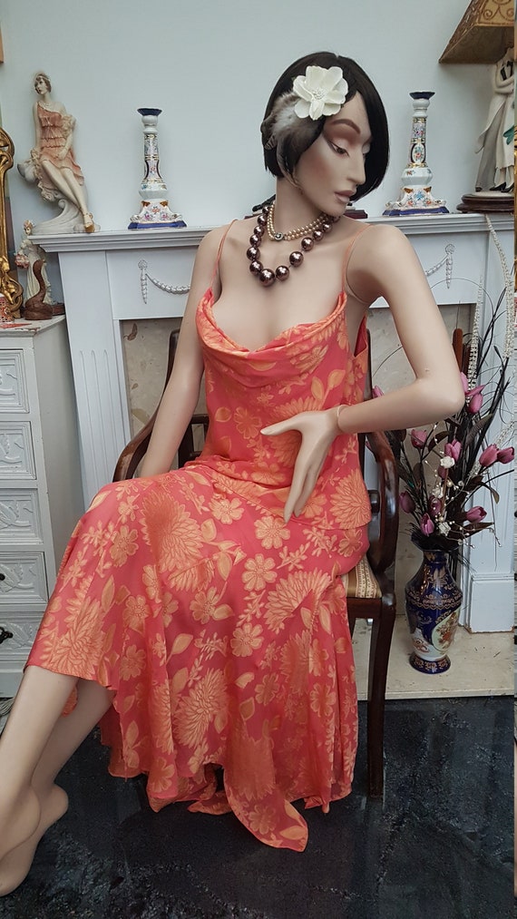Bias cut tea dress sales
