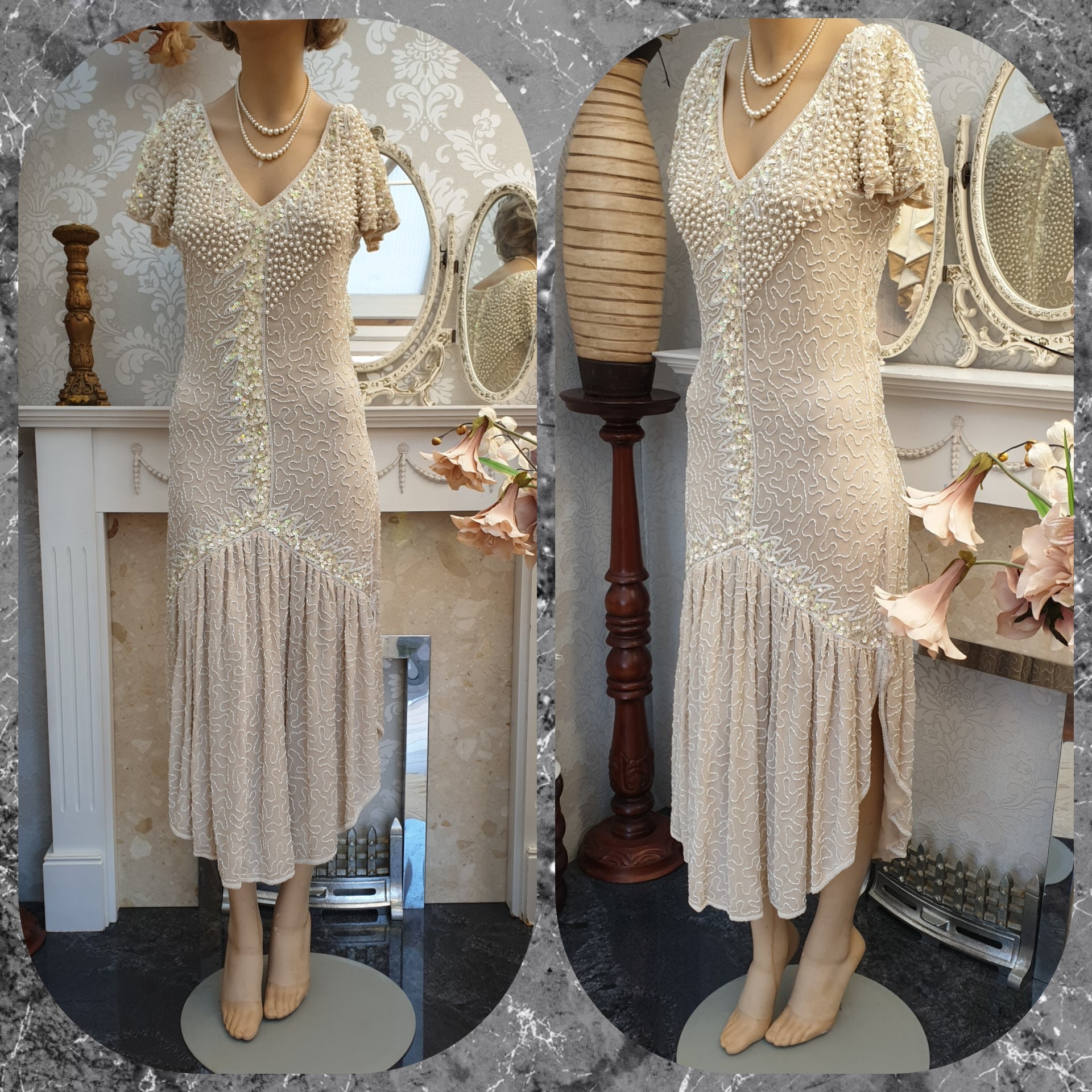 30s flapper dress