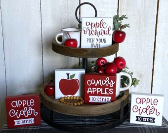 Apple Decor Etsy