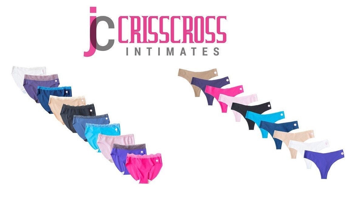 CRISSCROSS Intimates Activewear Bras and Matching Panties 