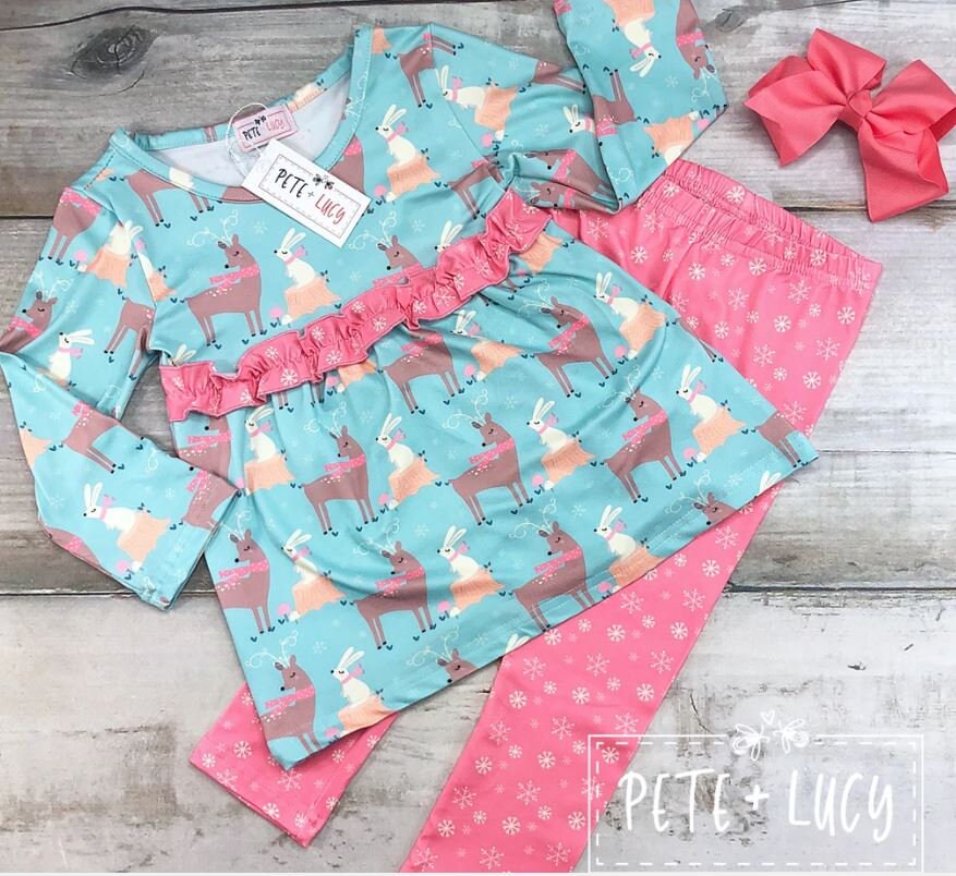 Pete and Lucy Winer Friends Pants Set Etsy